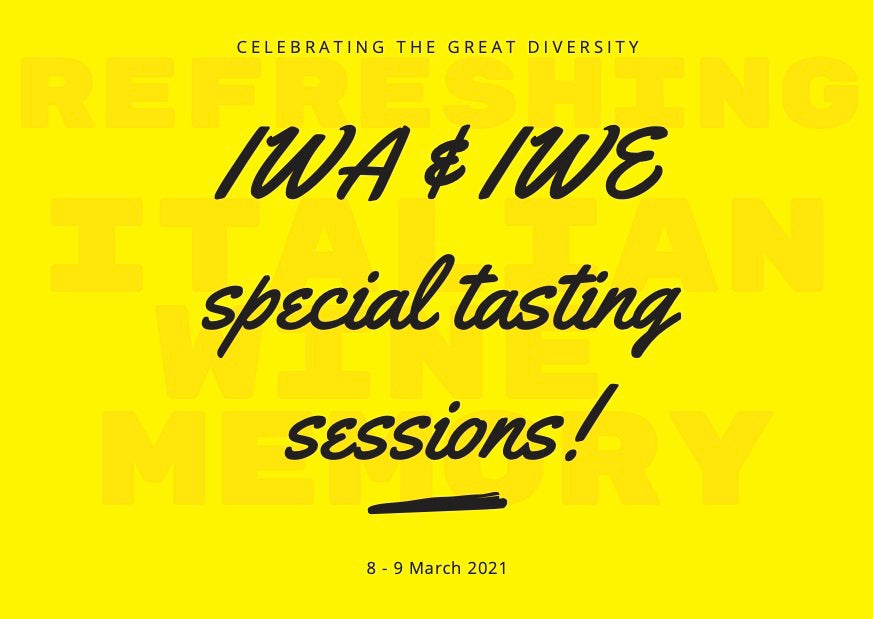 IWA &amp; IWE special tasting sessions