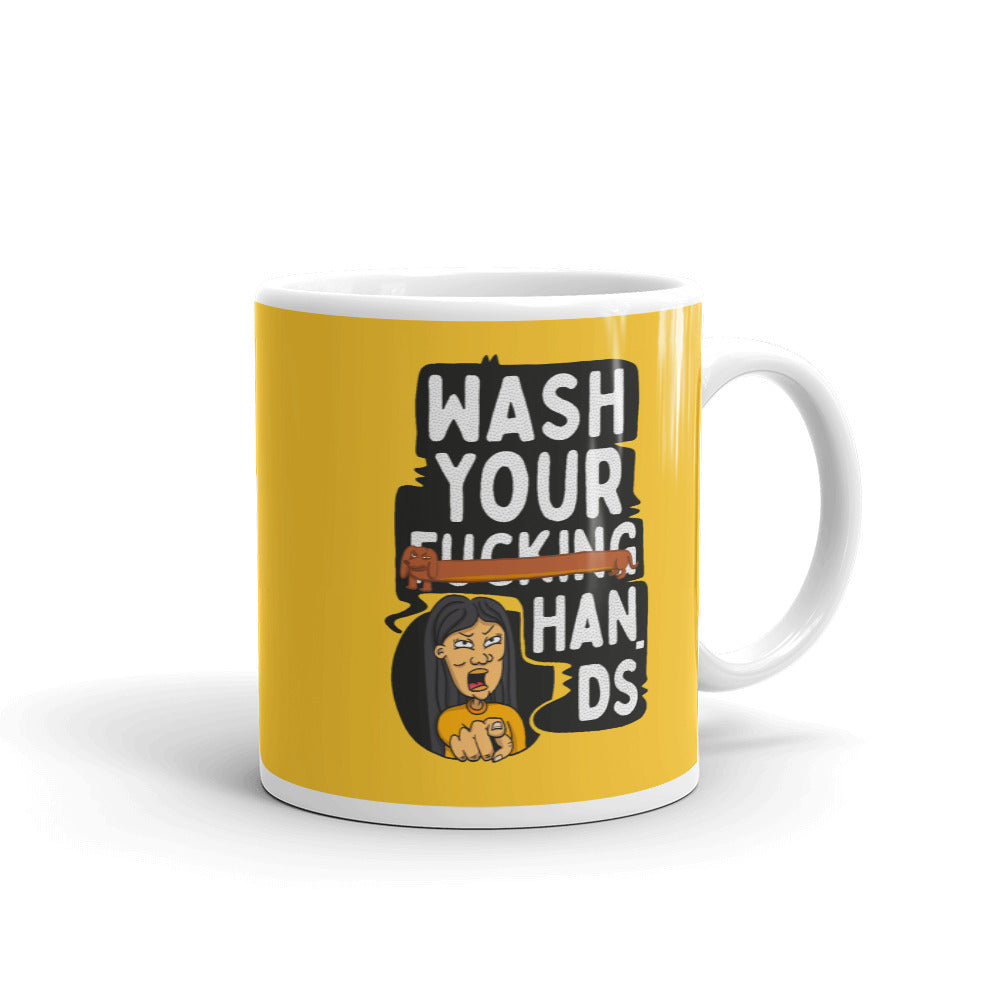 Wash your f*****g hands Mug