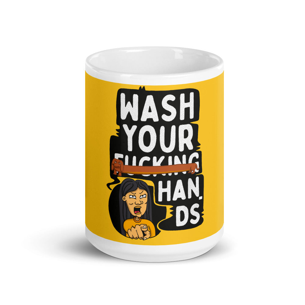 Wash your f*****g hands Mug